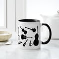 thumbnail image 4 of CafePress - Bluegrass Mugs - 11 oz Ceramic Mug - Novelty Coffee Tea Cup, 4 of 4