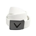 thumbnail image 2 of Callaway Golf V-Logo Belt Bright White, 2 of 3