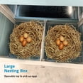 thumbnail image 5 of Aukfa 122" Large Chicken Coop Wood Chicken Run Cage w/ Nest Box&Free-range Door for Outdoor, Backyard, 5 of 9