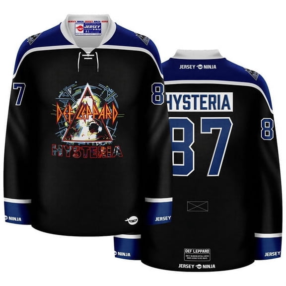 Def Leppard Hysteria Hockey Jersey