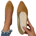 thumbnail image 4 of Womens Ballet Flats Pointed Toe Shallow Mouth Comfortable Flat Shoes Spring Summer Casual Work Dress Shoes, 4 of 4