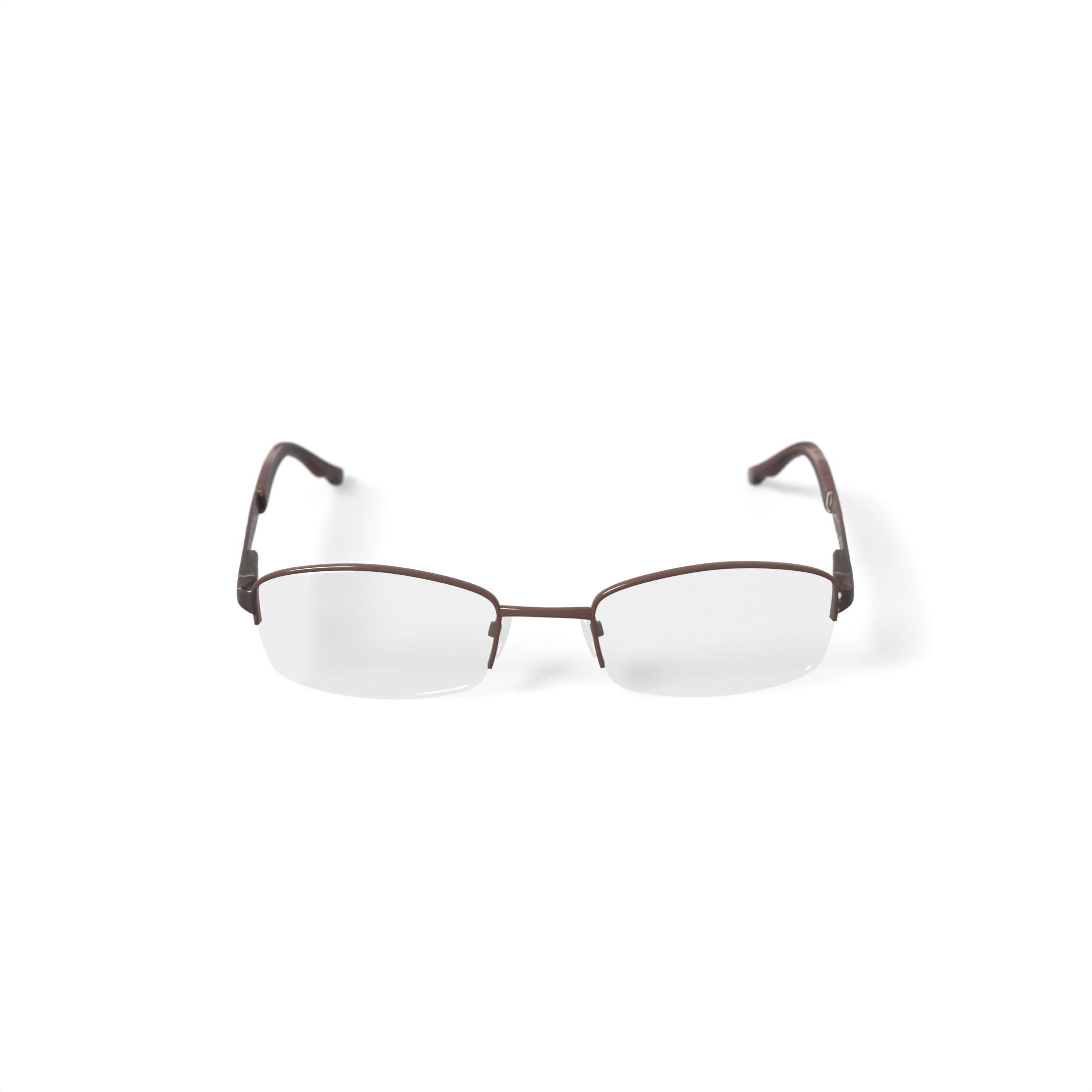Oscar Women's OSL707 Oval Prescription Eyeglasses with Case, Brown