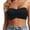 Black, variant on Admvng Women's Lace Strapless Bra Wireless Seamless Push Up Bra