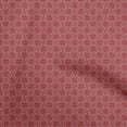 thumbnail image 1 of oneOone Polyester Spandex Maroon Fabric Asian Japanese Sashiko Sewing Craft Projects Fabric Prints By Yard 56 Inch Wide, 1 of 4