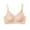 Beige1, variant on Qingpeng Flower Lace Everyday Bra for Women Full Coverage Wireless Push Up Bra with Adjustable Straps No Underwire Comfort Breathable V Neck Bralettes with Support