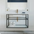 thumbnail image 5 of Pierre 36 Single, Metal Frame, Open Shelf, Bathroom Vanity, 5 of 13
