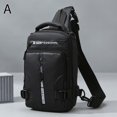 thumbnail image 1 of Multi Pocket Zipper Outdoor Sports Waterproof Men's Multifunctional Chest K5F9, 1 of 3