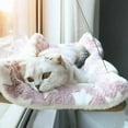 thumbnail image 3 of Cat Hammock Window Hanger Cat Hammock Washable Detachable Pet Bed Suction Shelf Bag Beds Seat For Cat Sleeping Pet Supplies, 3 of 10