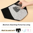 thumbnail image 3 of Hbhpov Lot de 5 Culottes Menstruelles Protectrices et Anti-Fuites pour Femmes, Tailles P à 3TG, 3 of 6