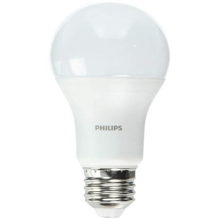 Philips 462969 10.5 Watt LED Soft White A19 Non Dimmable Light Bulb 2 Pack