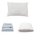 thumbnail image 1 of Protector Spring Air Individual + Sábanas Softy Platino + Almohada Frosty, 1 of 7