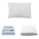 thumbnail image 1 of Protector Spring Air Individual + Sábanas Softy Platino + Almohada Frosty, 1 of 7