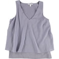 thumbnail image 1 of bar III Camiseta sin mangas tejida para mujer, gris, mediana, 1 of 2