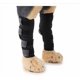 thumbnail image 1 of Rodilleras para mascotas con barras de soporte, protectores de piernas para perros, Protector de piernas para perros, cubierta para lesiones de mascotas para cirugía de perros (negro S) ER, 1 of 5