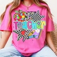 thumbnail image 3 of Preppy Teacher Shirt, Last Day Of School Shirt, Teacher Summer Shirt, Teacher Life Shirt, Teacher Appreciation Gift, Retro Teacher Checkered Shirt, 3 of 6