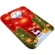 thumbnail image 1 of Alfombrillas navideñas, alfombrillas de tela de franela gruesa, alfombrilla de baño con respaldo de goma antideslizante, felpudos para el suelo de la cocina del hogar Xemadio LL-1601, 1 of 5