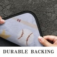 thumbnail image 6 of Baseball Football Pattern Door Rugs,Washable Non Slip Door Mats Indoor,Decorative Door Mats,Entry Mat Indoor for Entrance,Bedroom,Kitchen,Bathroom,30"x17", 6 of 6