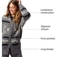 thumbnail image 4 of Pendleton Women's Long Westerley Cardigan - Medium - Grey/Black, 4 of 5