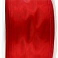 thumbnail image 6 of LaRibbons 2 1/2" Wired Sheer Ribbon | Red | 50 Yard Roll, 6 of 6