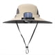 thumbnail image 1 of Sombrero Protector Solar para Exteriores con Ventiladores Solares y Protección UV Unisex, Parasol y Pescador., 1 of 5