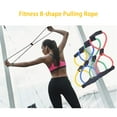 thumbnail image 4 of Mistaha Yoga Gym Fitness 8-shape Pulling Rope Exercise Resistance Band Chest Expander Muscle Training Tubing Stretching Pull Rope, 4 of 8