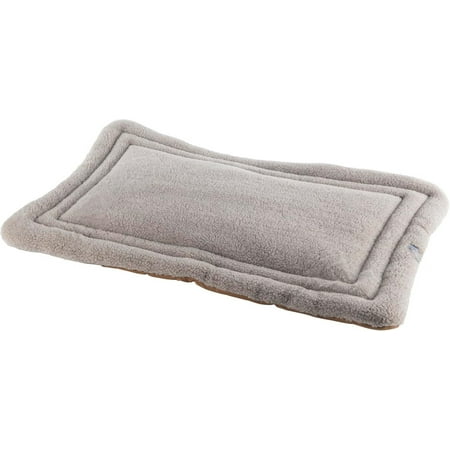 Durable Firm Duck Sherpa Top Dog Napper Pad, Washable Duck Canvas Pads, Sherpa Top Napper Pad (Brown), Medium