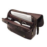 Samsonite SML457981139 Flapover Leather Laptop Case, Brown