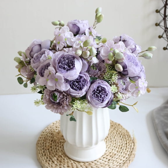 Limei Beautiful Artificial Peony Flower Long-lasting Home Decor Non-fading