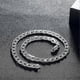 thumbnail image 2 of 925 Sterling Silver Necklace For Men's 20 Inches/8mm, 2 of 5