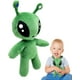 thumbnail image 3 of Green Alien Plush Toy 34cm Alien Stuffed Figure, Cartoon Alien Plush Doll, Alien Plush Throw Pillows, Soft Alien Plush for Kids Gift, 3 of 5