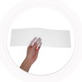 thumbnail image 4 of CIMAXIC 15Pcs Hair Curling Papers for Hair Separation White Hair Styling Long, 4 of 7