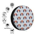 thumbnail image 5 of Rv Spare Tire Cover 15 inch - Cute Dog Puppy star Tire Covers for Trailers, Adjustable Camper Spare Tire Cover, 5 of 7