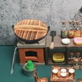 thumbnail image 4 of GOOHOCHY Play Kitchen Tool Mini Iron Wok With Lid Multi Iron Miniature Kitchen Utensils 1 Set, 4 of 8