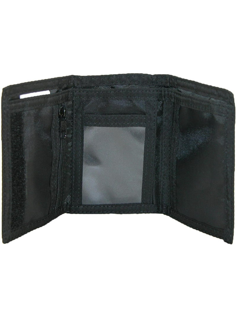Dickies Men's TriFold Wallet with Easy Velcro Closure, Flexible
