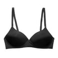 thumbnail image 5 of Seamless Push Up Bra for Women Underwear Bras without Frame Thin Wireless Bralette Brassiere Soft Comfort Lingerie Deep Dark blue 75B, 5 of 5