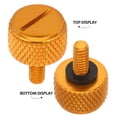 thumbnail image 3 of WHAMVOX Tornillo Dorado Para Asiento De Motocicleta Para Montaje Trasero Compatible Con Harley Scooter, 3 of 6