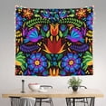 thumbnail image 2 of Yiaed Colorful Floral Print Tapestry for Bedroom,Tapestry Wall Tapestries, Tapestry Aesthetic for Living Room Dorm Room 51" X 60", 2 of 6