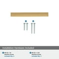 thumbnail image 5 of Amerock Monument 3 inch Center-to-Center Champagne Bronze Cabinet Pull, 25 Pack, 5 of 7