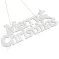 thumbnail image 1 of Luz de letras navideñas decoraciones navideñas decorativas multiusos LED para árboles de Navidad para fiestas para decoración navideña ANGGREK Otros, 1 of 8