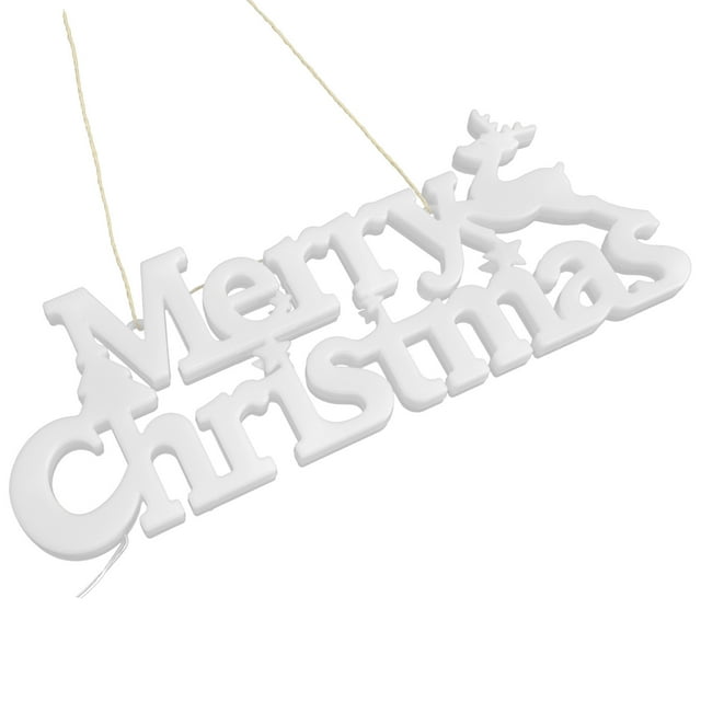 Luz de letras navideñas decoraciones navideñas decorativas multiusos LED para árboles de Navidad para fiestas para decoración navideña ANGGREK Otros