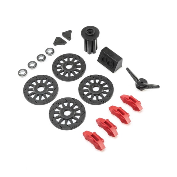Losi Brake and Spare Tire Accessory Set Super Baja Rey LOS250024 Elec Car/Truck Replacement Parts