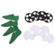 thumbnail image 2 of FELTECHELECTR 50 piezas de decoración para fiesta de fútbol, camiseta de fútbol, zapatos deportivos, lentejuelas, adornos brillantes, 2 of 6