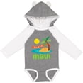 thumbnail image 3 of Inktastic I Love Maui Boys or Girls Long Sleeve Baby Bodysuit, 3 of 5