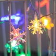 thumbnail image 3 of EUDIDV Xmas Decor Items 3 Meters Christmas Lights 20 LED Snowflake String Lights Lights For Patio Garden Party Home Decor Holiday Decorations, 3 of 4