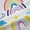 Blue Yellow Pink, variant on Castle Fairy Cartoon Animal Unicorn Black Out Curtains for Preppy Child Girls,Dreamy Princess Curtains Pack of 2 (42x63 Each),Universe Galaxy Bedroom Curtains,Microfiber Bedroom Decor