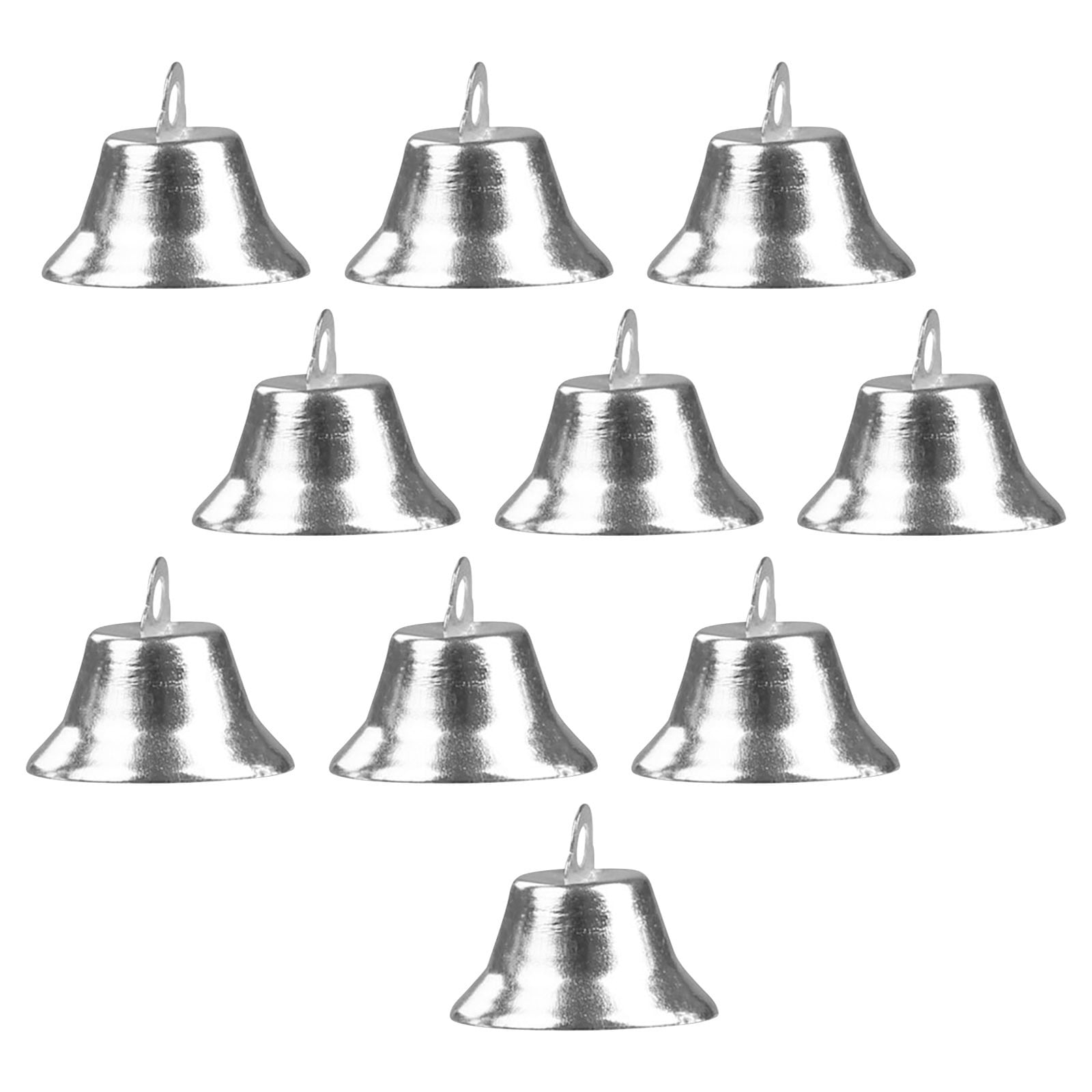 Mishuowoti Christmas Decorations 2cm Gold And Silver Christmas Bells