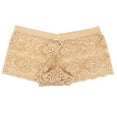 thumbnail image 2 of LAVRA Womens Underwear Lace Panties | Plus Size sexy panties & Boyshorts | Ladies Brief cheeky underwear for women Hipster Multi Pack, 2 of 4
