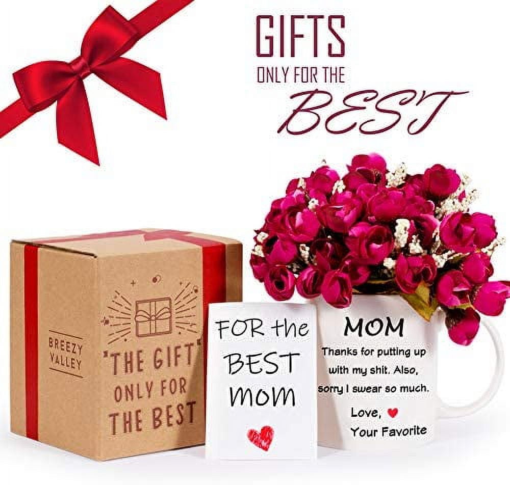 Birthday Gifts for Mom Great Mothers Day Gifts for Mom from Daughters Son  Best Mom Ever Gifts for Women Best Gifts for Elderly Mom New Mom Gifts for