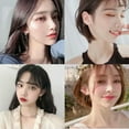 thumbnail image 4 of GKNET 925 Silver Zircon Clip Long Tassel Stud Earrings Drop Line Women Jewellery Gift-#22 9cm ear line, 4 of 9