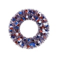 thumbnail image 2 of Blue Party Decorations Front Door Wreath 10 in Patriotic Hanging Decor Outdoor Entrance Yard Display 1 Set, 2 of 7